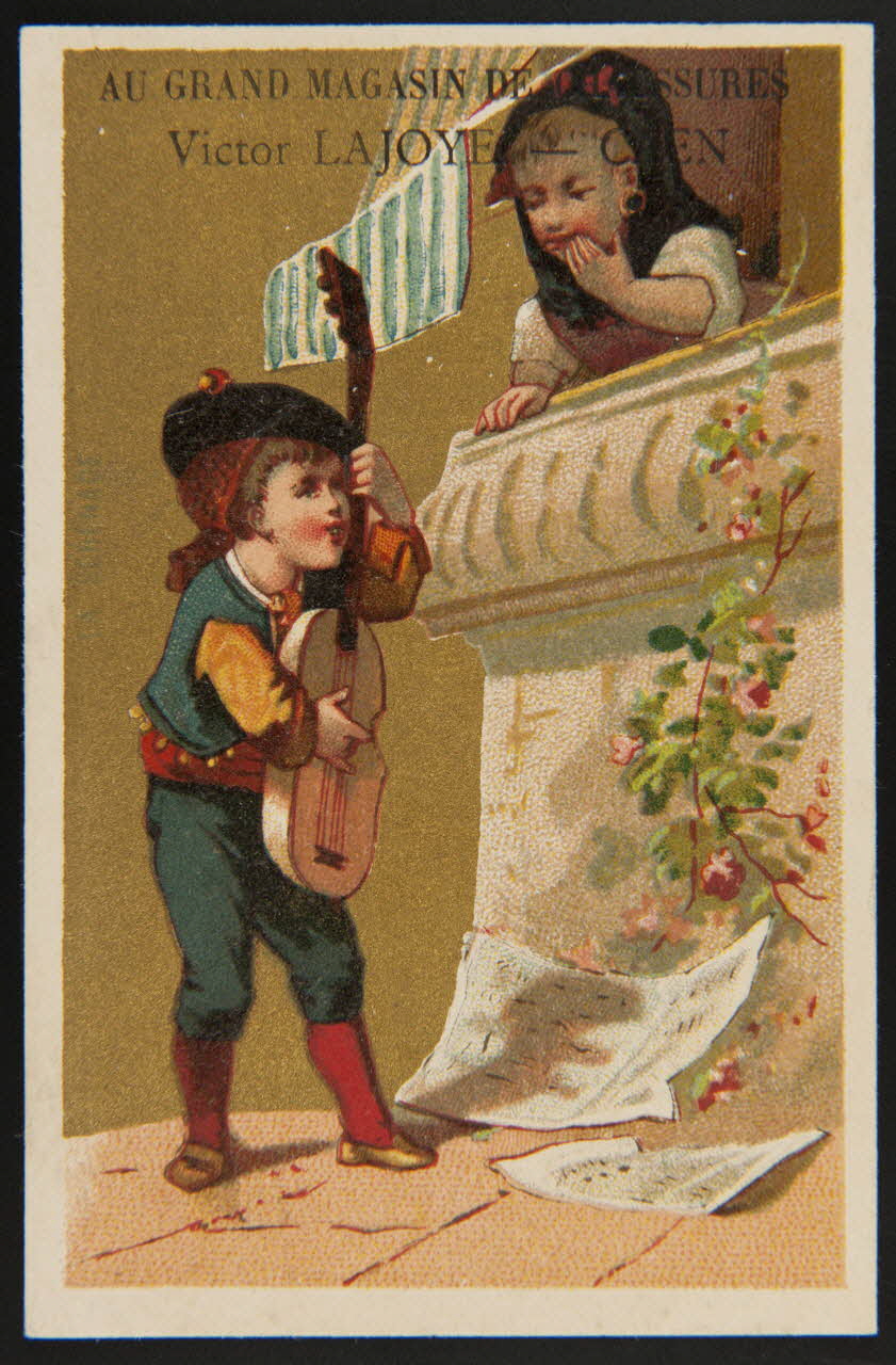 Dupuy carte réclame chromo Paris 1877-1891 1995.1.4063.1 Photo