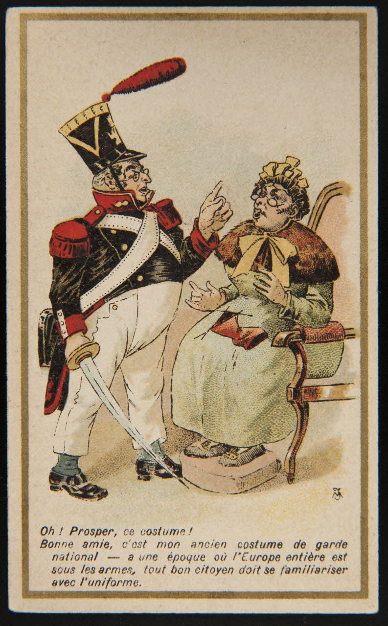 Vallet-Minot et Cie carte réclame chromo Paris 1889-1914 1995.1.4121.1 Photo