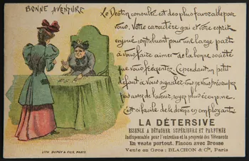 Dupuy & Fils carte réclame chromo Paris 1877-1891 1995.1.4125.1 Photo