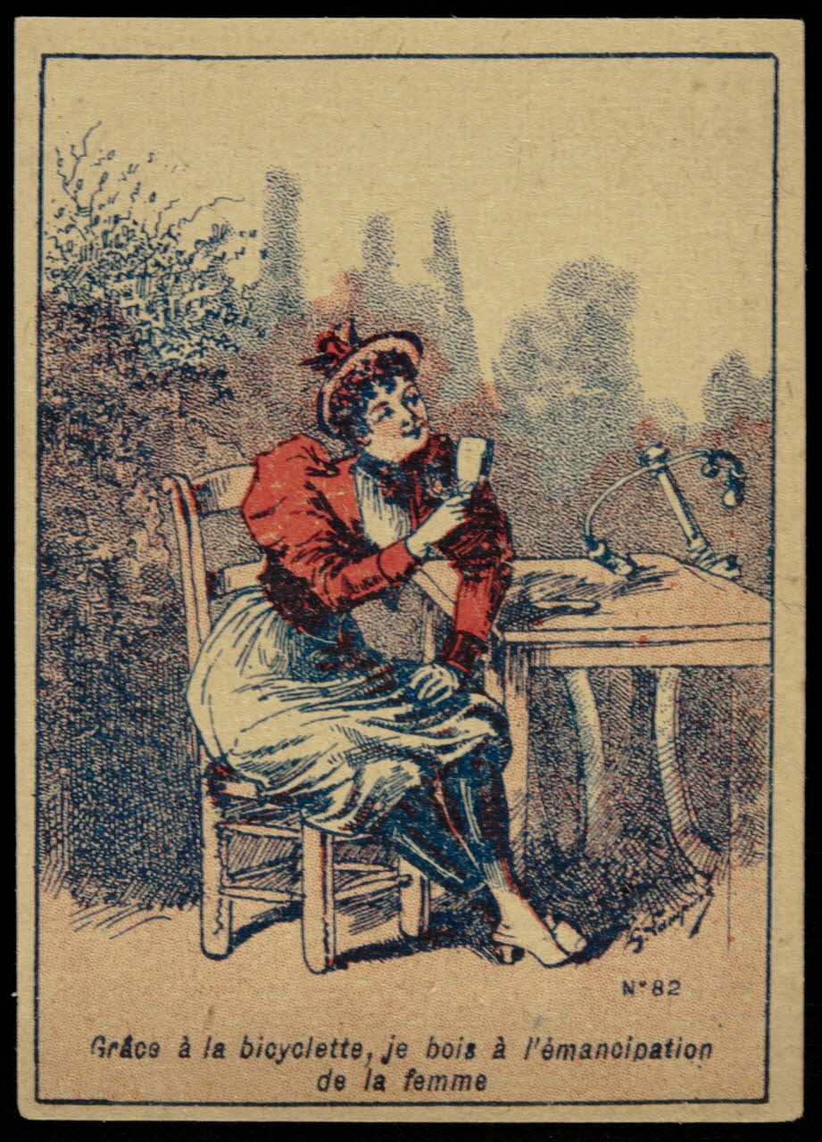 Lampuré G. / Hutinet / Wallays, Nisse et Cie / Lis E. carte réclame chromo Roubaix 1894-1900 1995.1.4154.18 Photo