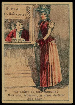 Lampuré G. / Hutinet / Wallays, Nisse et Cie / Lis E. carte réclame chromo Roubaix 1894-1900 1995.1.4154.32 Photo