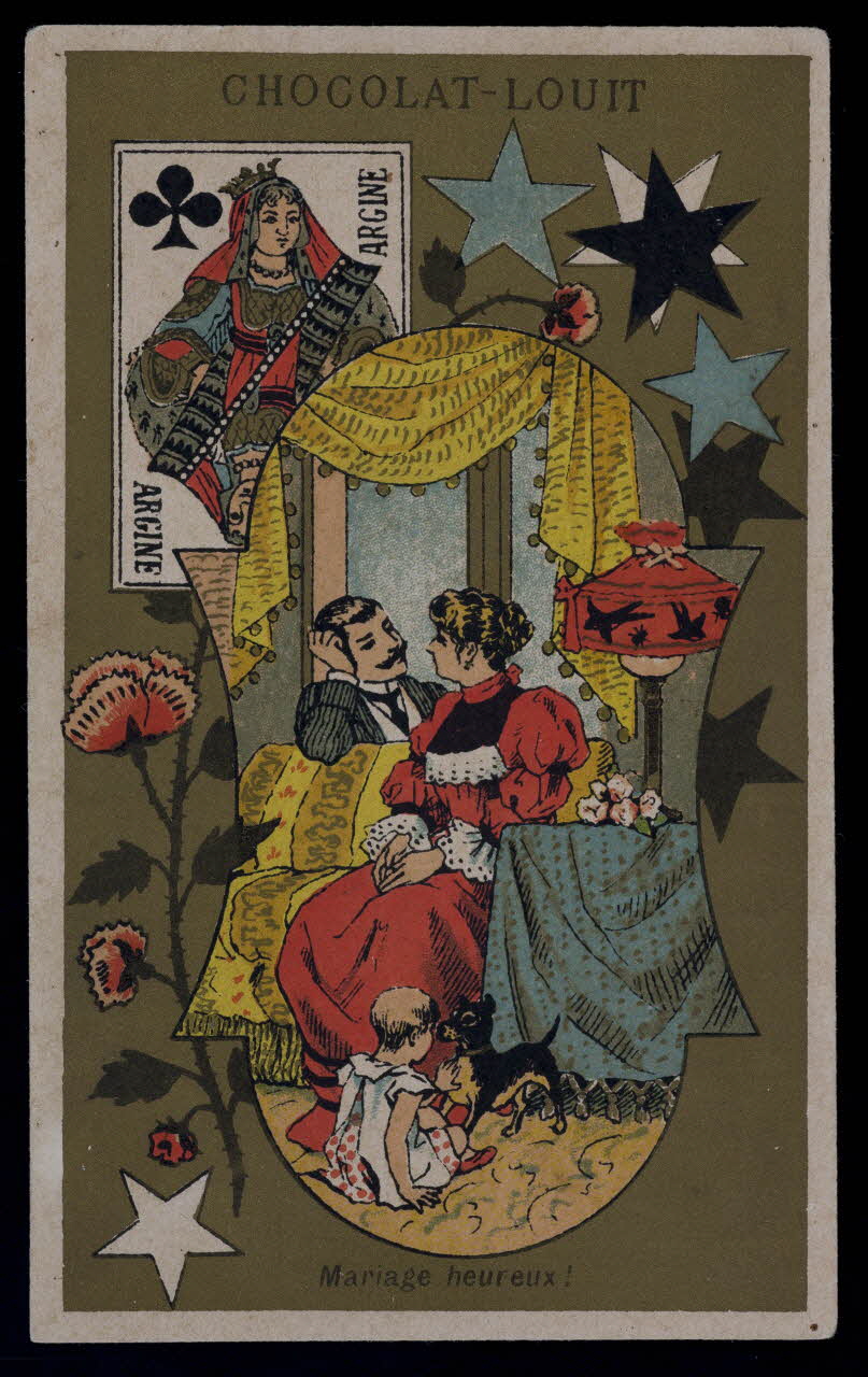 Romanet carte réclame chromo Paris 1877-1907 1995.1.416.5 Photo