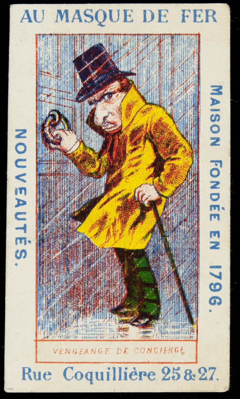 Hermet carte réclame chromo Paris 1875-1876 1995.1.4184.11 Photo