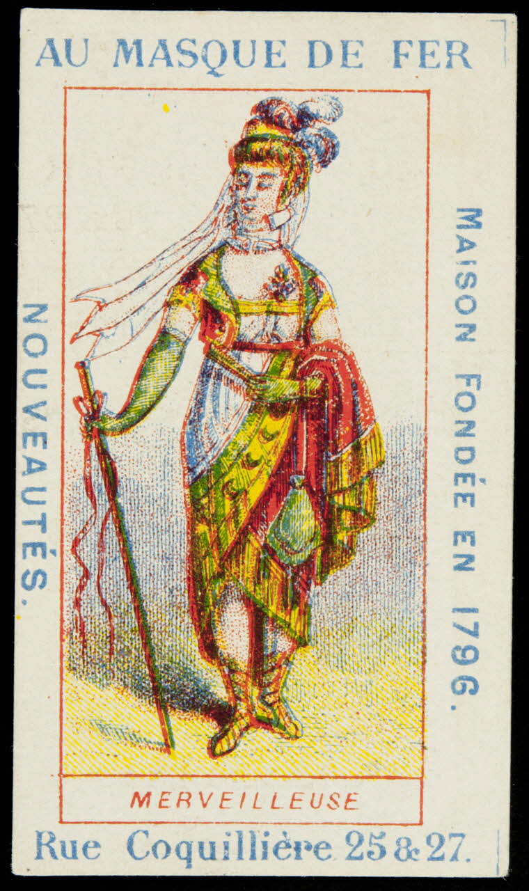 Hermet carte réclame chromo Paris 1875-1876 1995.1.4184.12 Photo