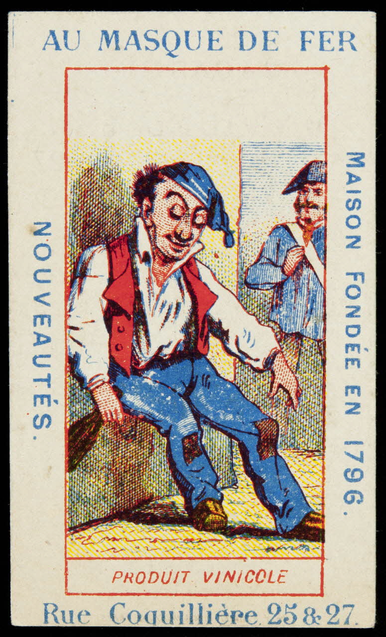 Hermet carte réclame chromo Paris 1875-1876 1995.1.4184.13 Photo