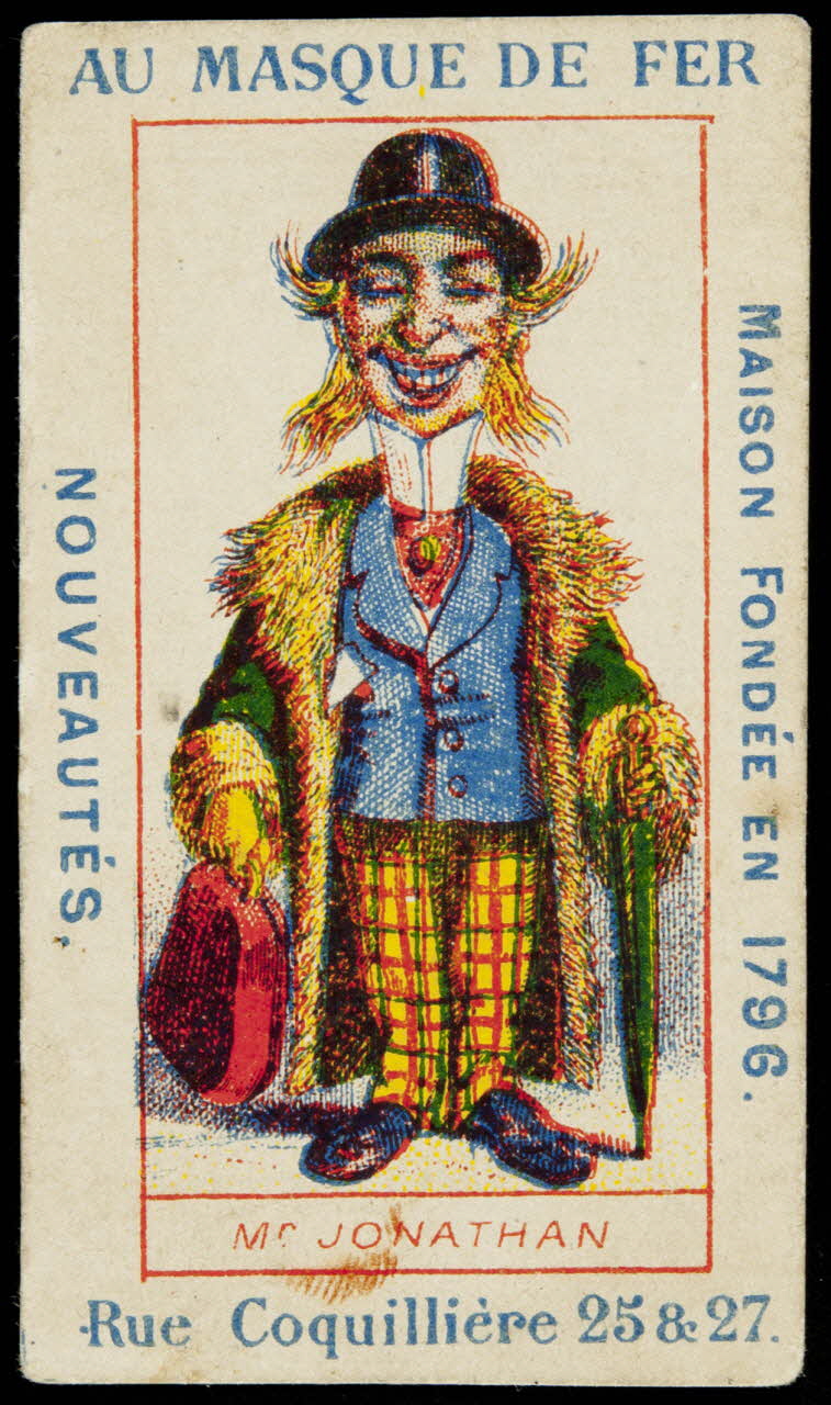 Hermet carte réclame chromo Paris 1875-1876 1995.1.4184.14 Photo