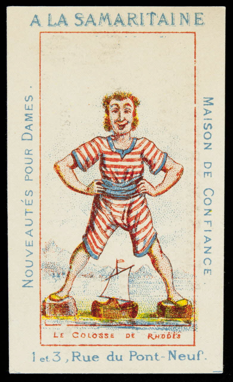 Hermet carte réclame chromo Paris 1875-1876 1995.1.4184.18 Photo