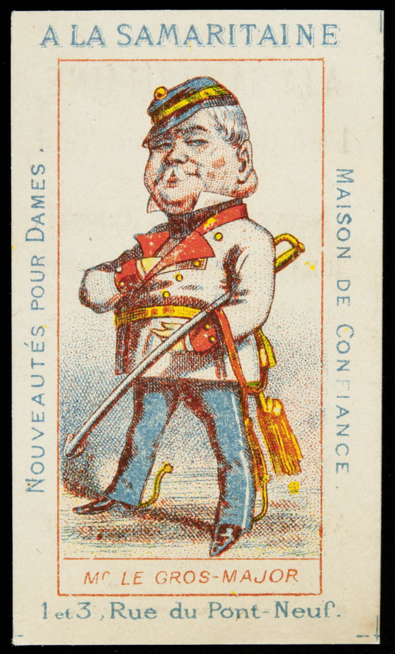 Hermet carte réclame chromo Paris 1875-1876 1995.1.4184.23 Photo