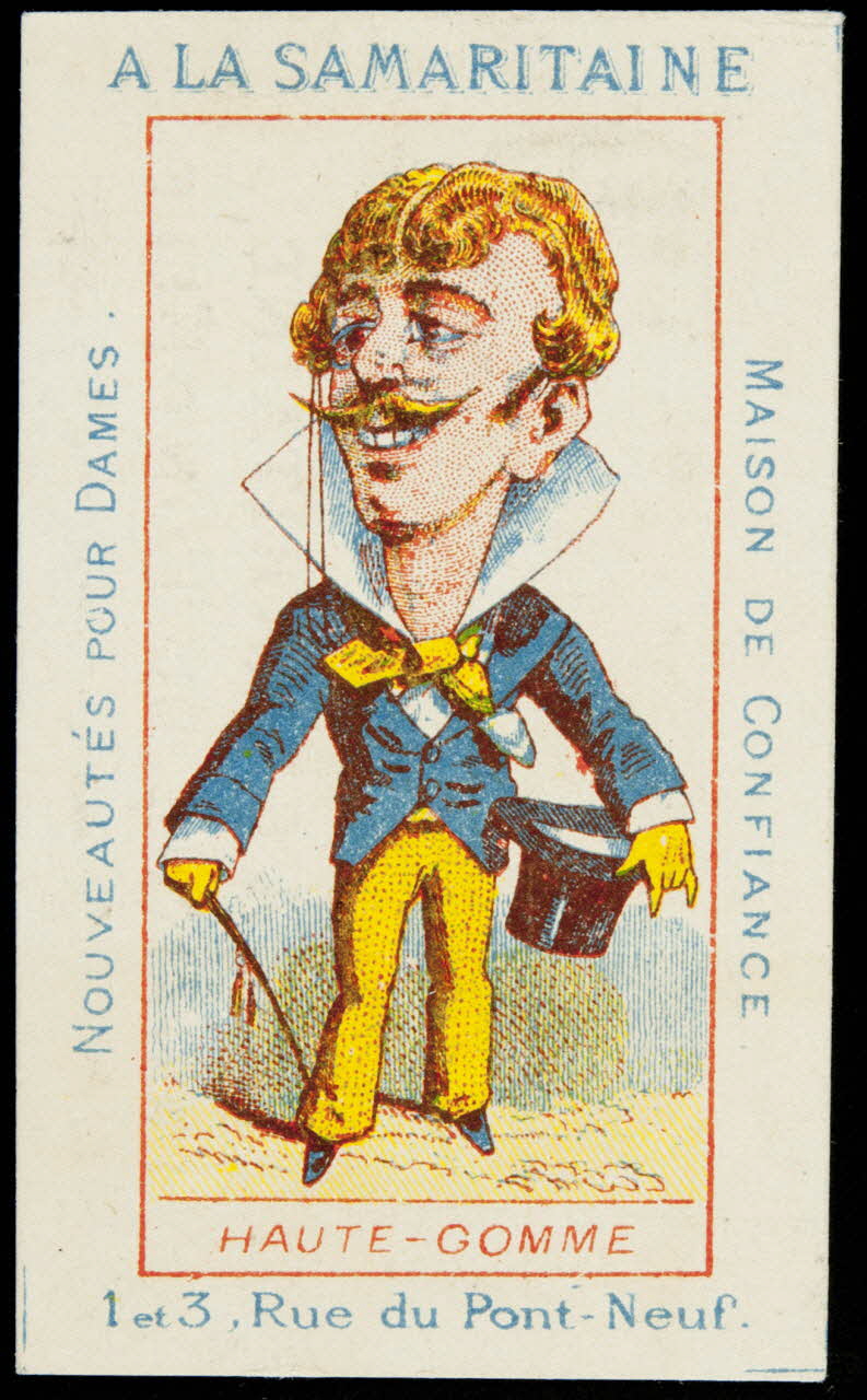 Hermet carte réclame chromo Paris 1875-1876 1995.1.4184.24 Photo