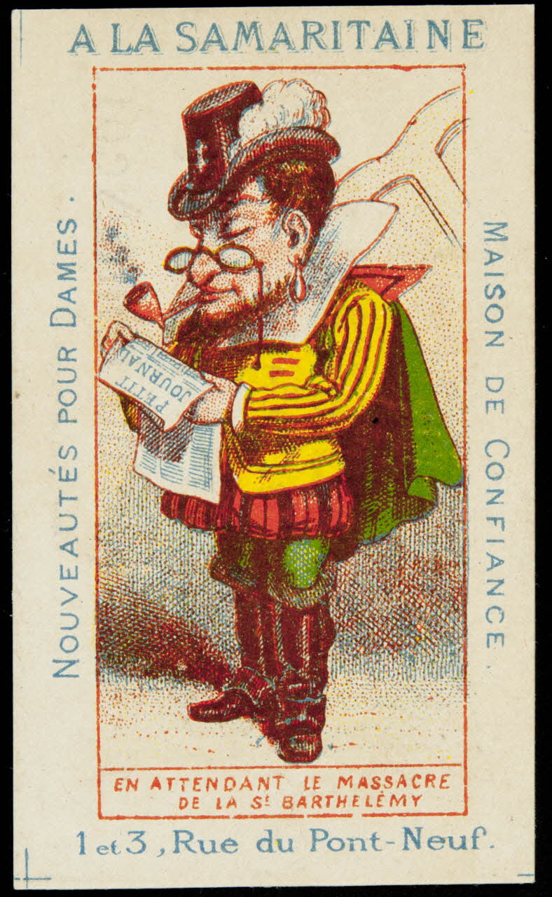 Hermet carte réclame chromo Paris 1875-1876 1995.1.4184.4 Photo