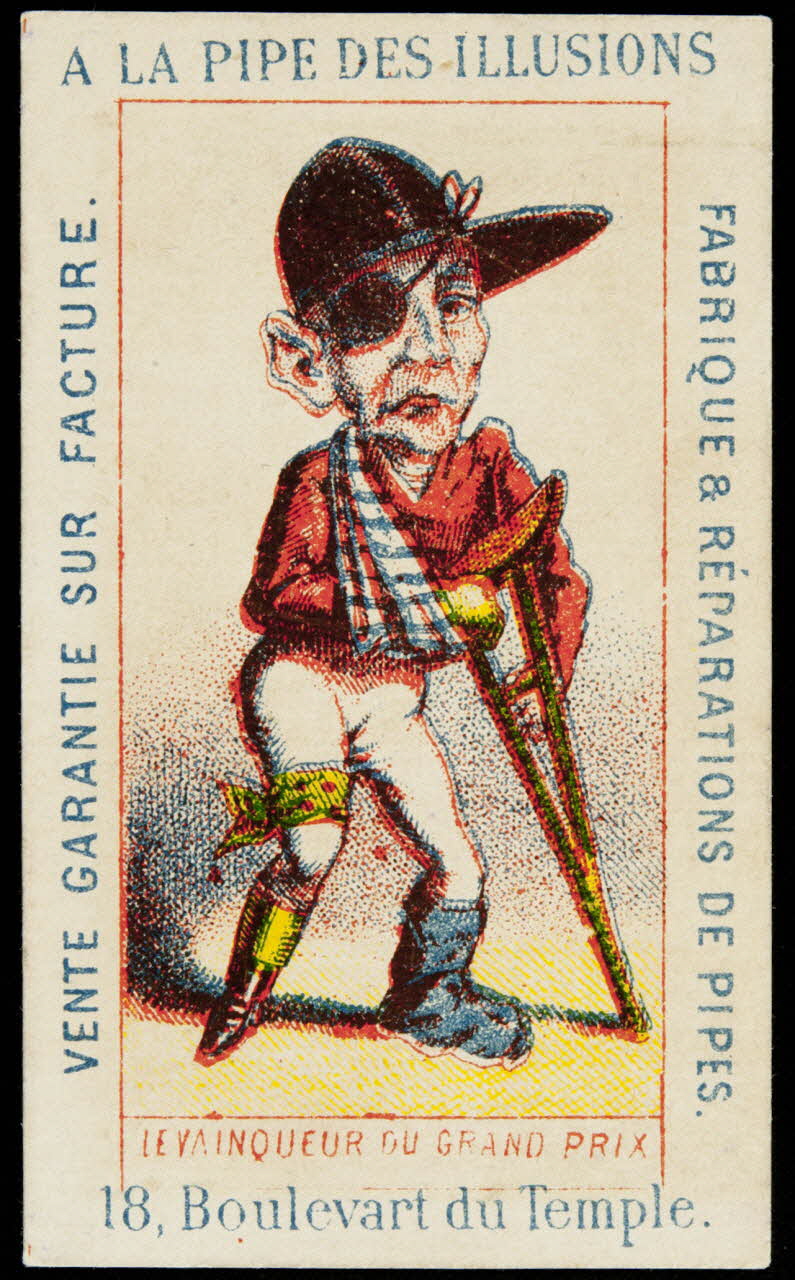 Hermet carte réclame chromo Paris 1875-1876 1995.1.4184.5 Photo