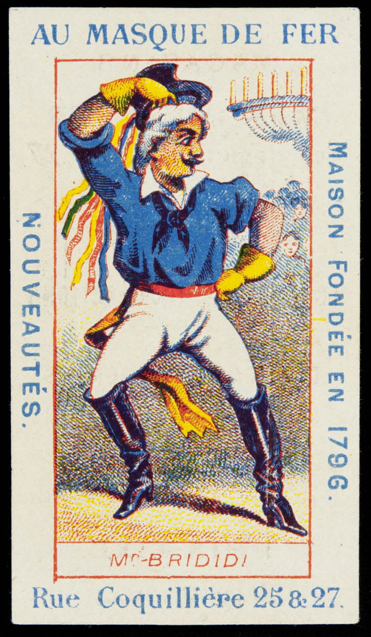 Hermet carte réclame chromo Paris 1875-1876 1995.1.4184.6 Photo