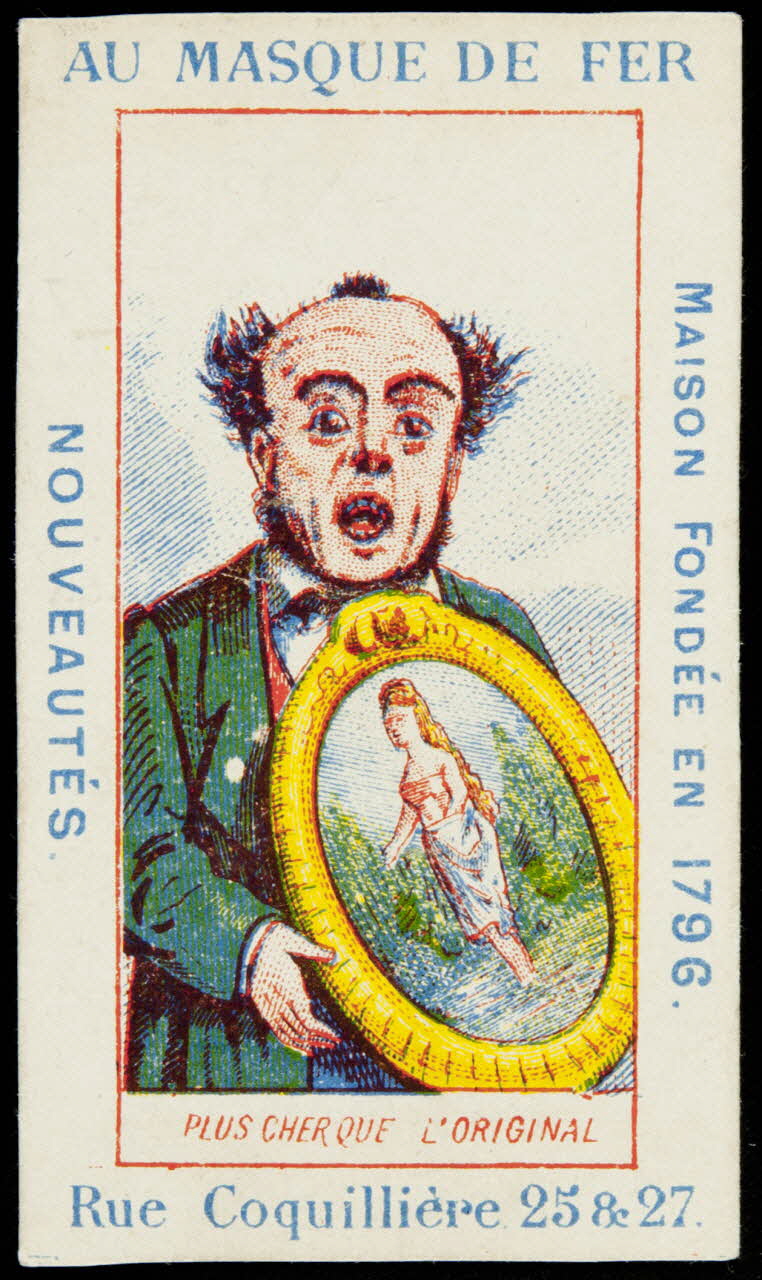 Hermet carte réclame chromo Paris 1875-1876 1995.1.4184.9 Photo