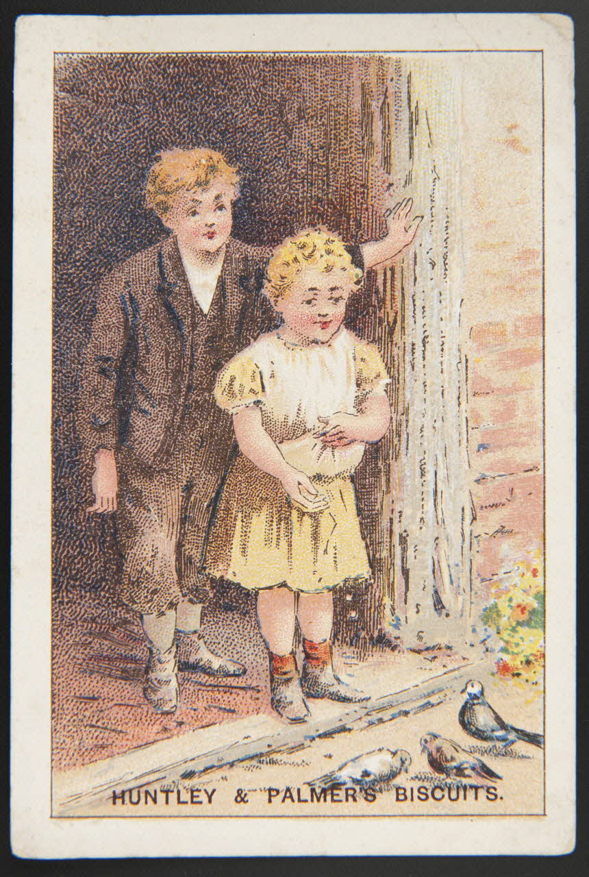Huntley and Palmers carte réclame chromo Paris 1885-1910 1995.1.4189.11 Photo