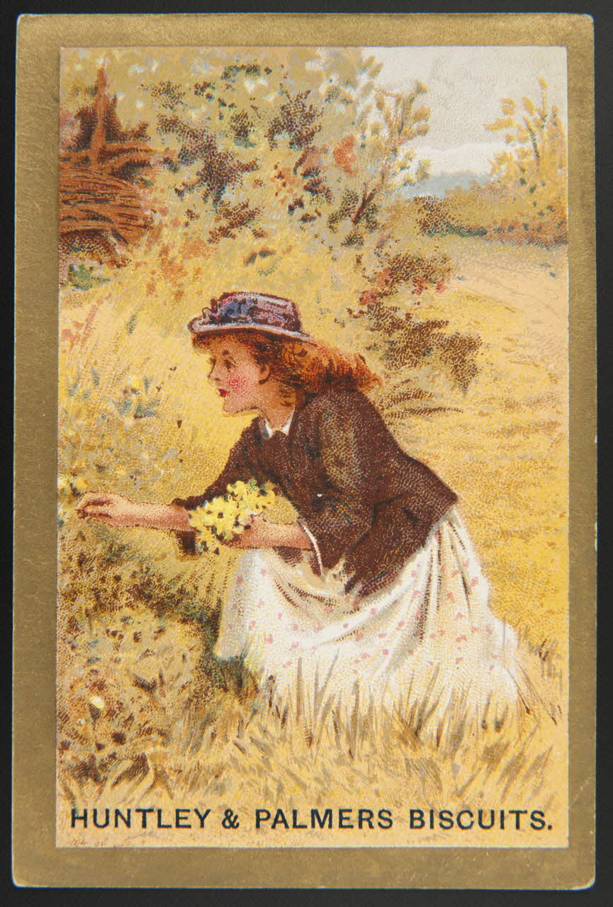 Huntley and Palmers carte réclame chromo Paris 1885-1910 1995.1.4189.4 Photo