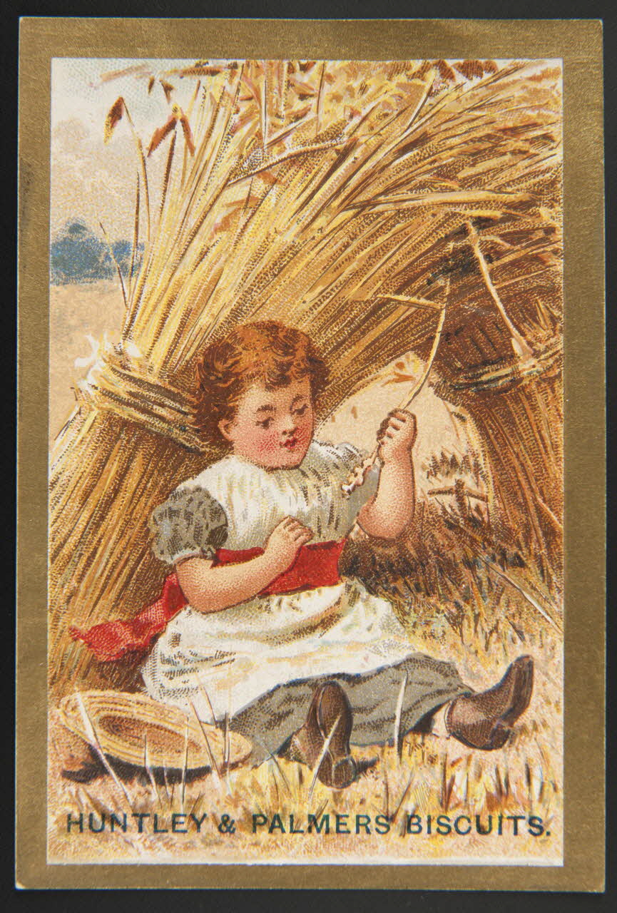 Huntley and Palmers carte réclame chromo Paris 1885-1910 1995.1.4189.7 Photo