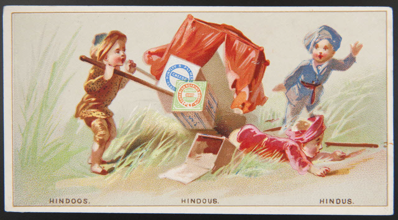 Huntley and Palmers carte réclame chromo Paris 1885-1910 1995.1.4194.4 Photo