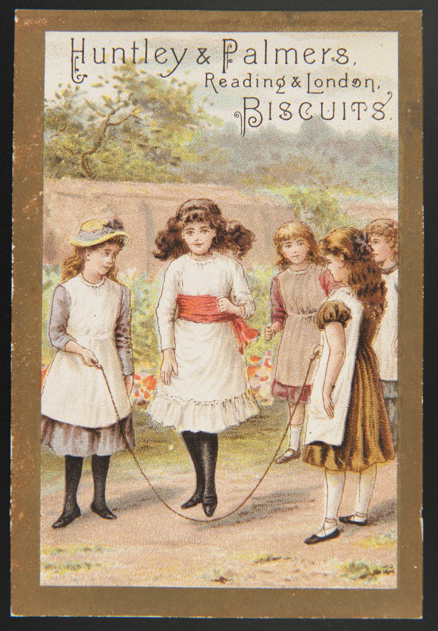 Huntley and Palmers carte réclame chromo Paris 1885-1910 1995.1.4196.11 Photo