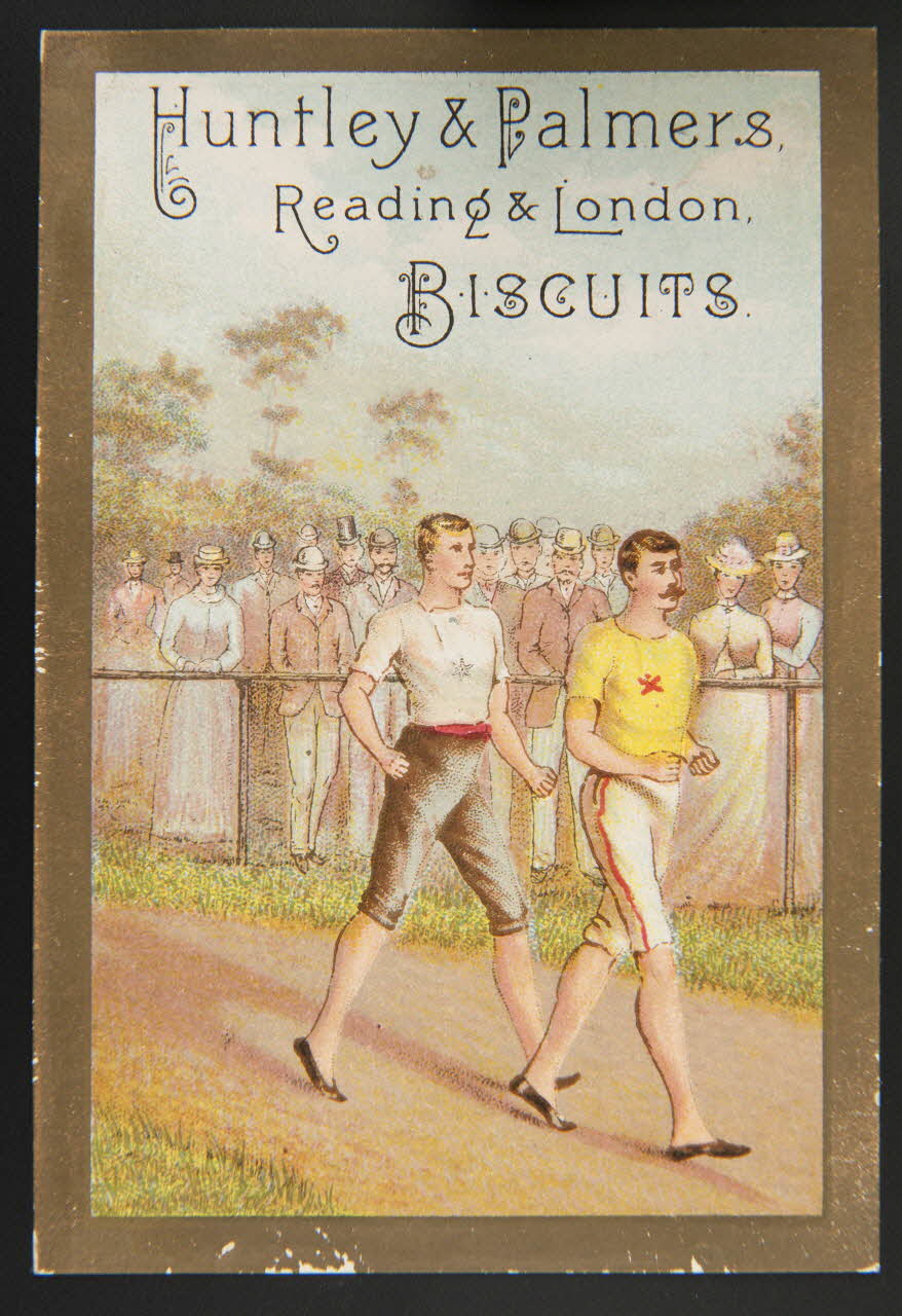 Huntley and Palmers carte réclame chromo Paris 1885-1910 1995.1.4196.12 Photo