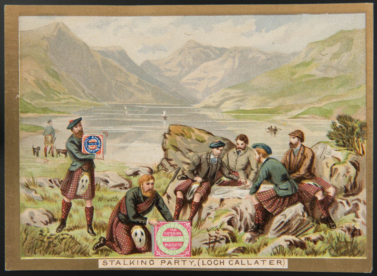 Huntley and Palmers carte réclame chromo Paris 1885-1910 1995.1.4198.11 Photo