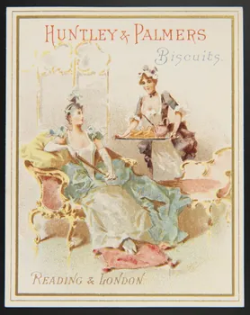 Huntley and Palmers carte réclame chromo Paris 1885-1910 1995.1.4200.6 Photo