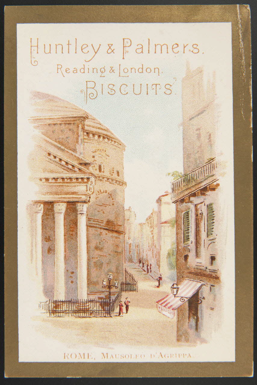 Huntley and Palmers carte réclame chromo Paris 1885-1910 1995.1.4202.4 Photo