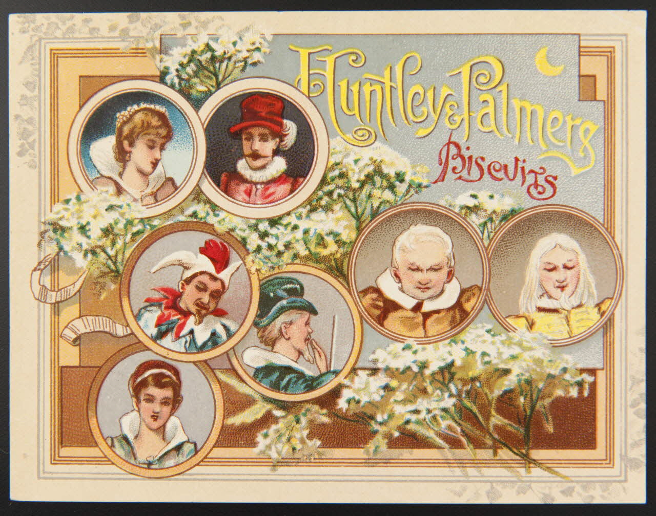 Huntley and Palmers carte réclame chromo Paris 1885-1910 1995.1.4203.1 Photo