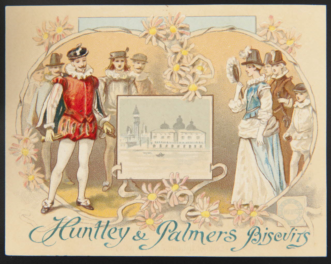 Huntley and Palmers carte réclame chromo Paris 1885-1910 1995.1.4203.2 Photo