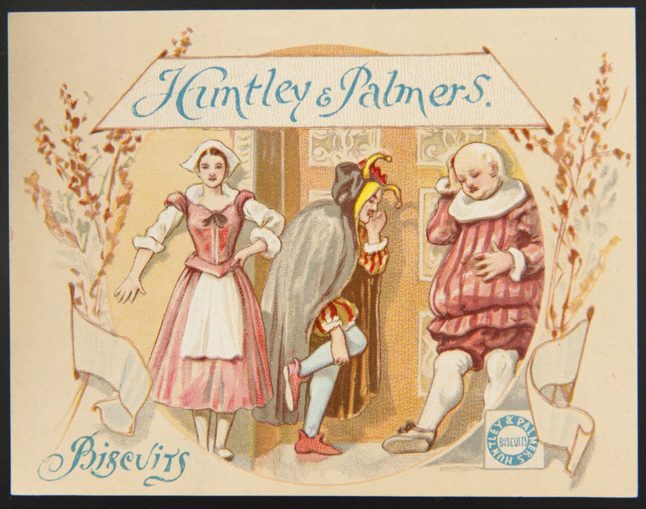 Huntley and Palmers carte réclame chromo Paris 1885-1910 1995.1.4203.5 Photo