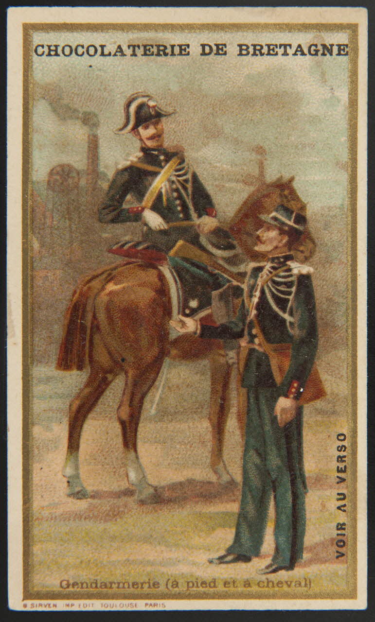 Jehenne et Sicard / B. Sirven carte réclame chromo Toulouse 1895-1935 1995.1.4204.15 Photo