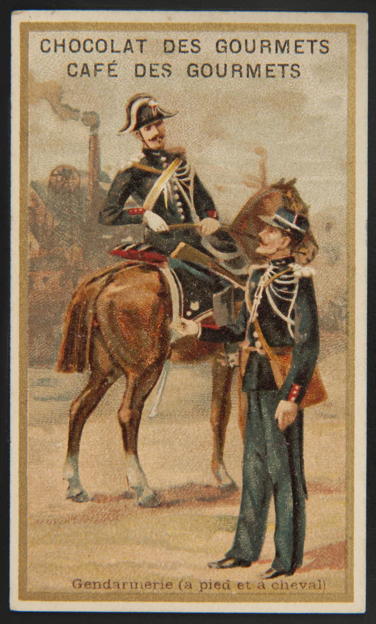 Jehenne et Sicard (éditeur), Bellier A. et Cie carte réclame chromo Paris 1893 1995.1.4204.16 Photo