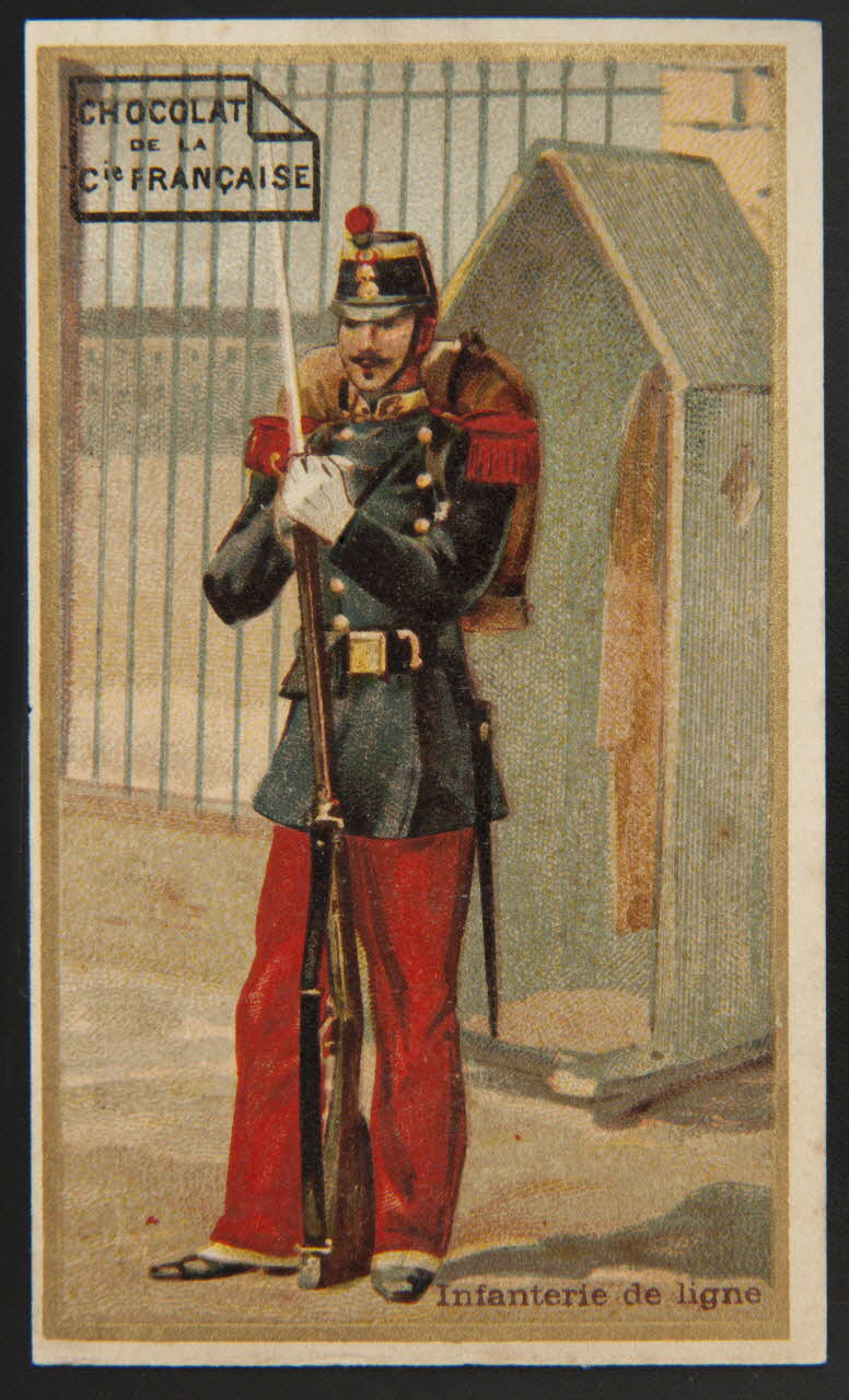 Jehenne et Sicard (éditeur), Bellier A. et Cie carte réclame chromo Paris 1893 1995.1.4204.20 Photo