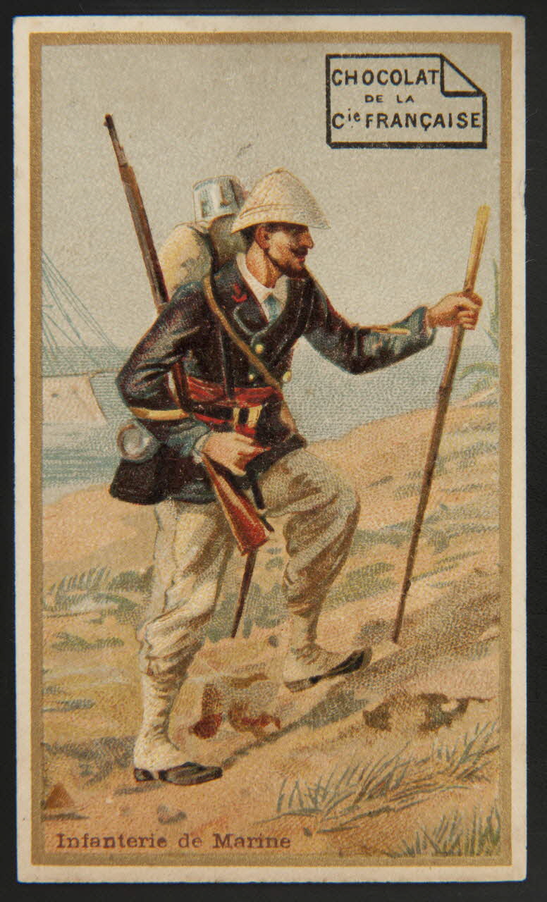 Jehenne et Sicard (éditeur), Bellier A. et Cie carte réclame chromo Paris 1893 1995.1.4204.21 Photo