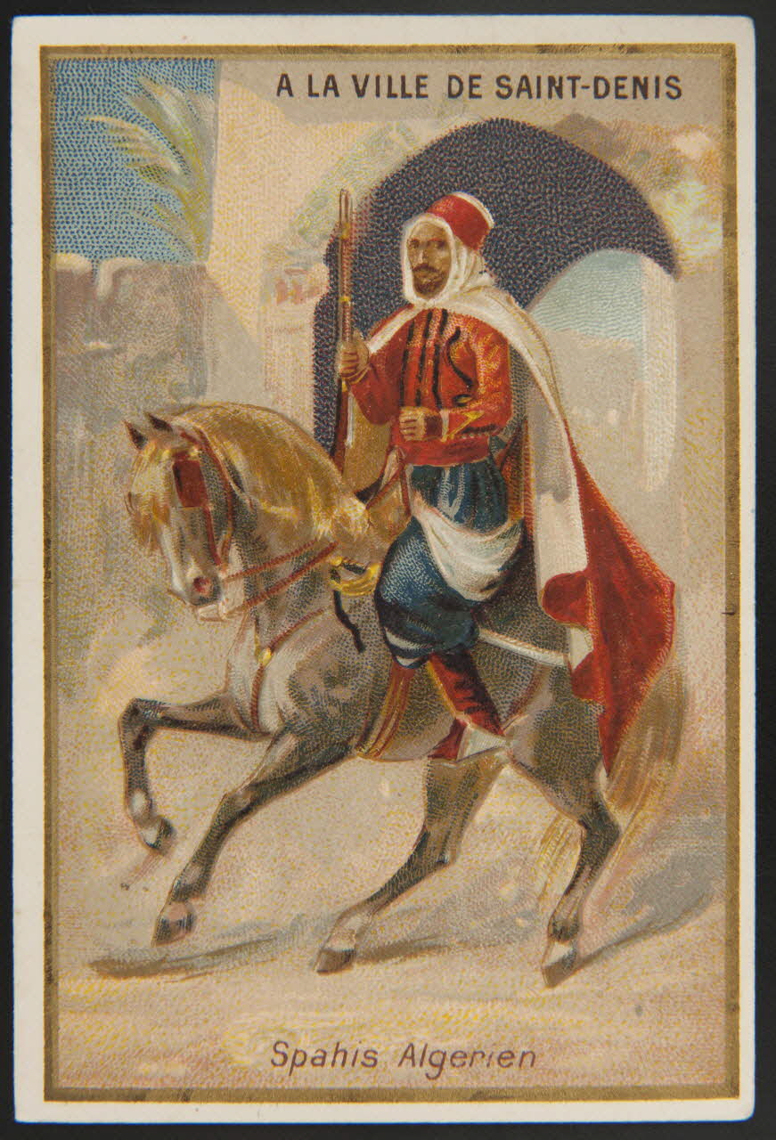 Jehenne et Sicard (éditeur), Bellier A. et Cie carte réclame chromo Paris 1893 1995.1.4204.24 Photo