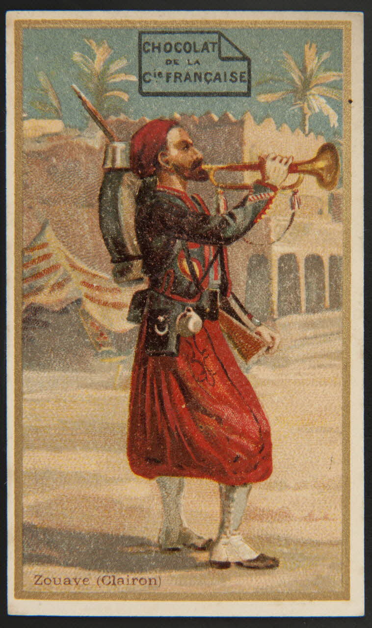 Jehenne et Sicard (éditeur), Bellier A. et Cie carte réclame chromo Paris 1893 1995.1.4204.34 Photo