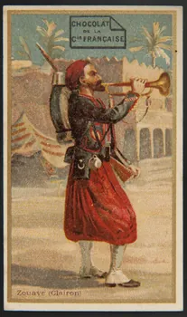 Jehenne et Sicard (éditeur), Bellier A. et Cie carte réclame chromo Paris 1893 1995.1.4204.34 Photo