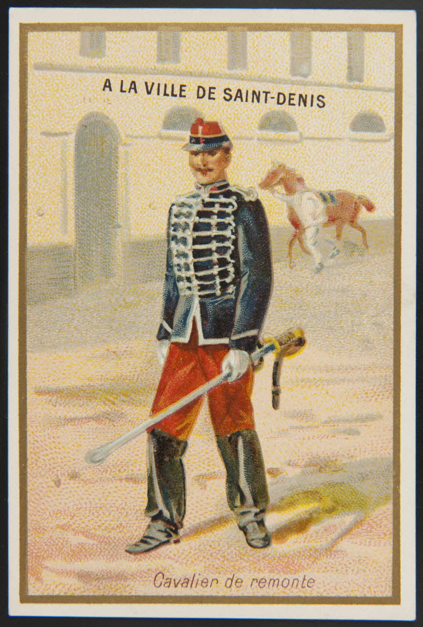 Jehenne et Sicard (éditeur), Bellier A. et Cie carte réclame chromo Paris 1893 1995.1.4204.4 Photo