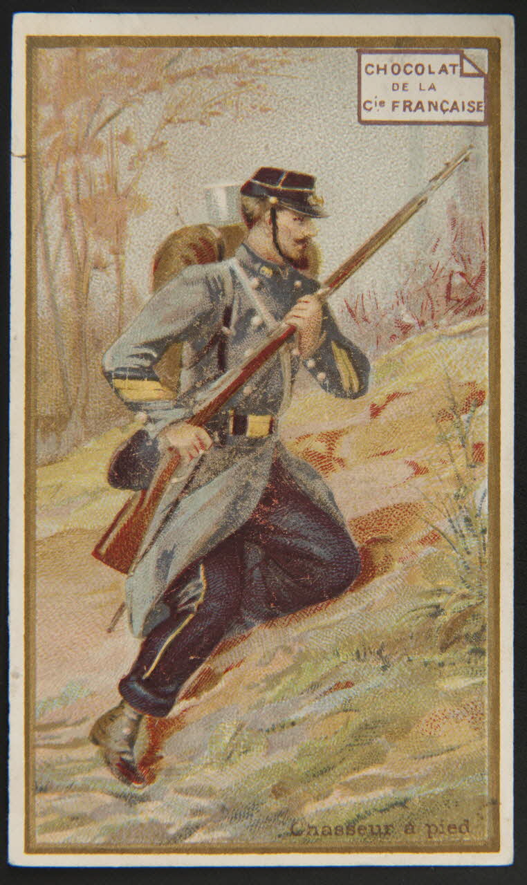 Jehenne et Sicard (éditeur), Bellier A. et Cie carte réclame chromo Paris 1893 1995.1.4204.7 Photo