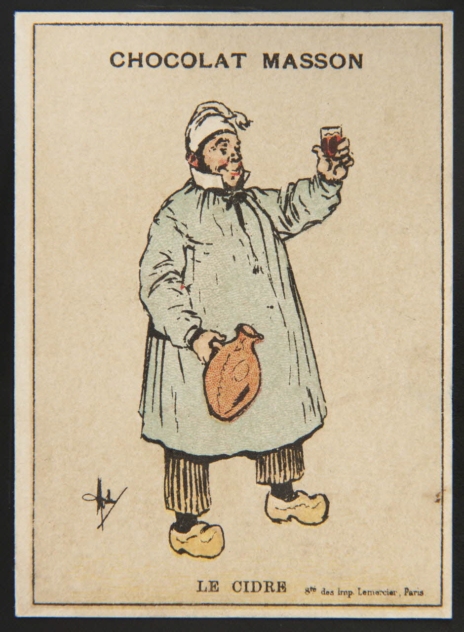 Guillaume ; Jehenne carte réclame chromo Paris 1893-1895 1995.1.4206.1 Photo