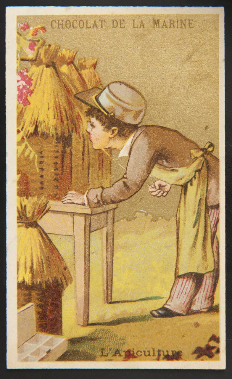 Jehenne ; L. Pacon carte réclame chromo Paris 1886-1889 1995.1.4210.4 Photo