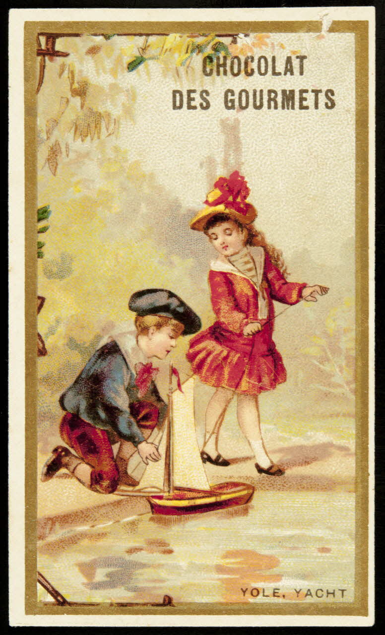 Jehenne ; L. Pacon carte réclame chromo Paris 1886-1889 1995.1.4216.11 Photo