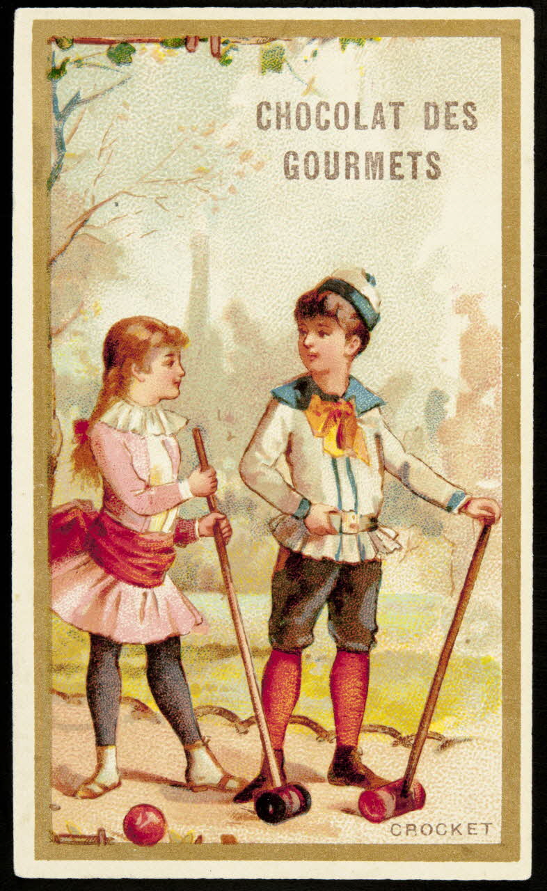 Jehenne ; L. Pacon carte réclame chromo Paris 1886-1889 1995.1.4216.2 Photo