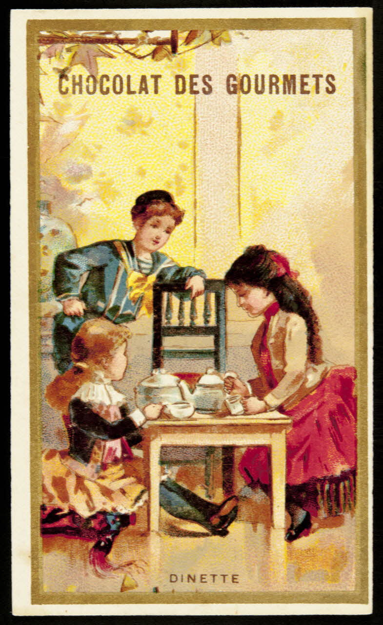 Jehenne ; L. Pacon carte réclame chromo Paris 1886-1889 1995.1.4216.3 Photo