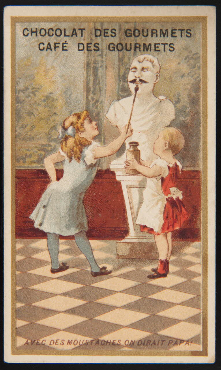 Jehenne ; Bellier A. et compagnie carte réclame chromo Paris-Bordeaux 1893 1995.1.4217.1 Photo