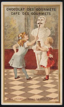 Jehenne ; Bellier A. et compagnie carte réclame chromo Paris-Bordeaux 1893 1995.1.4217.1 Photo