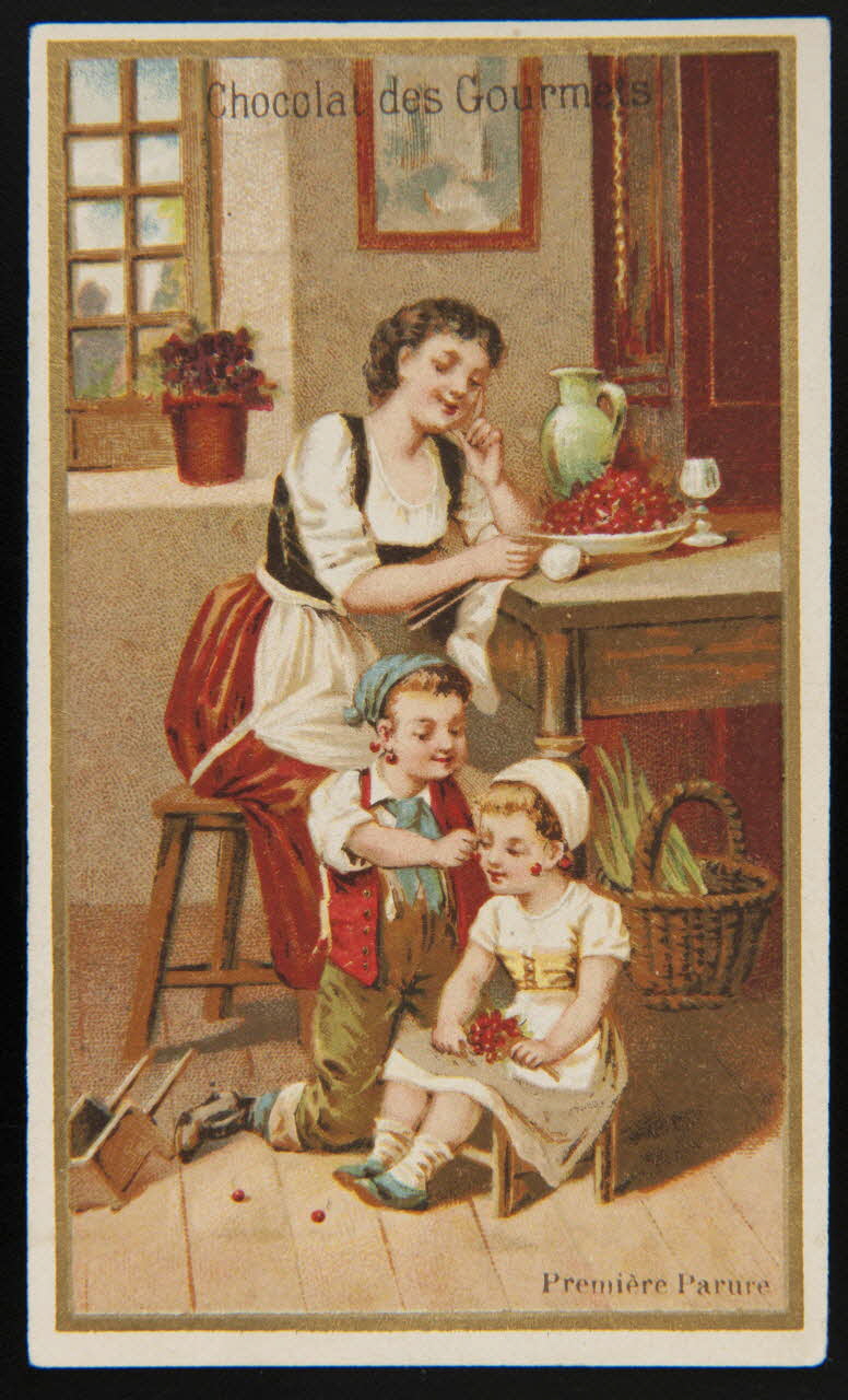 Jehenne ; L. Pacon carte réclame chromo Paris 1886-1889 1995.1.4218.3 Photo