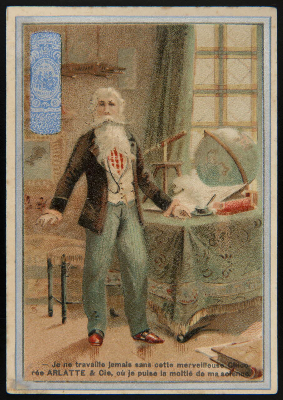 Jehenne carte réclame chromo Toulouse-Paris 1895-1935 1995.1.4219.6 Photo