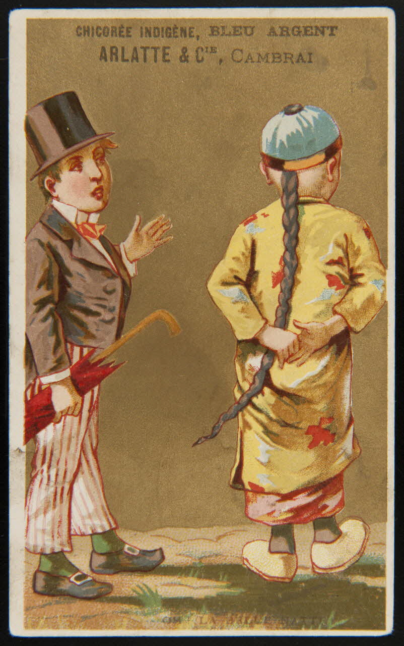 Jehenne carte réclame chromo Paris 1886-1889 1995.1.4223.1 Photo