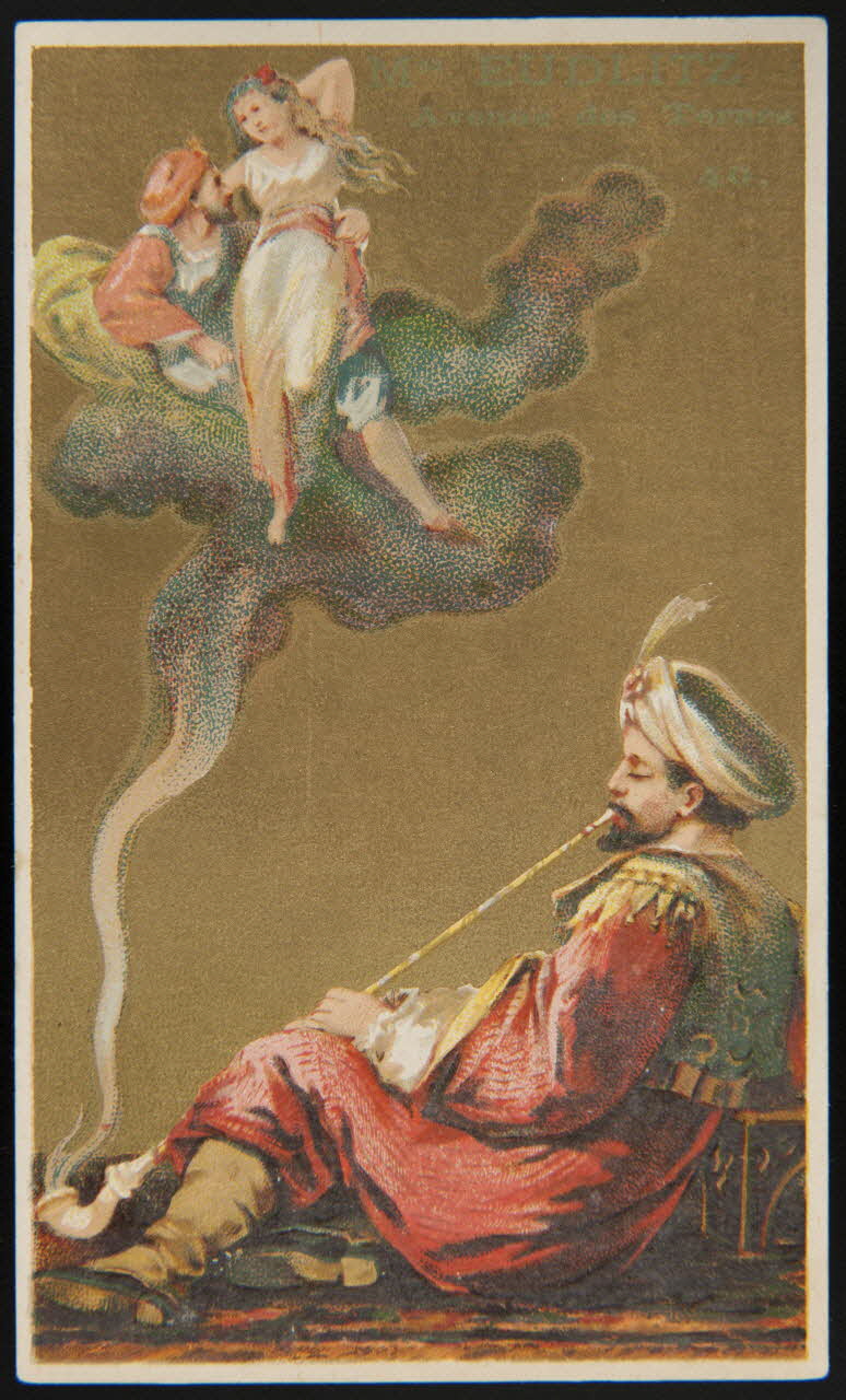 Jehenne et compagnie carte réclame chromo Paris 1885 1995.1.4225.6 Photo