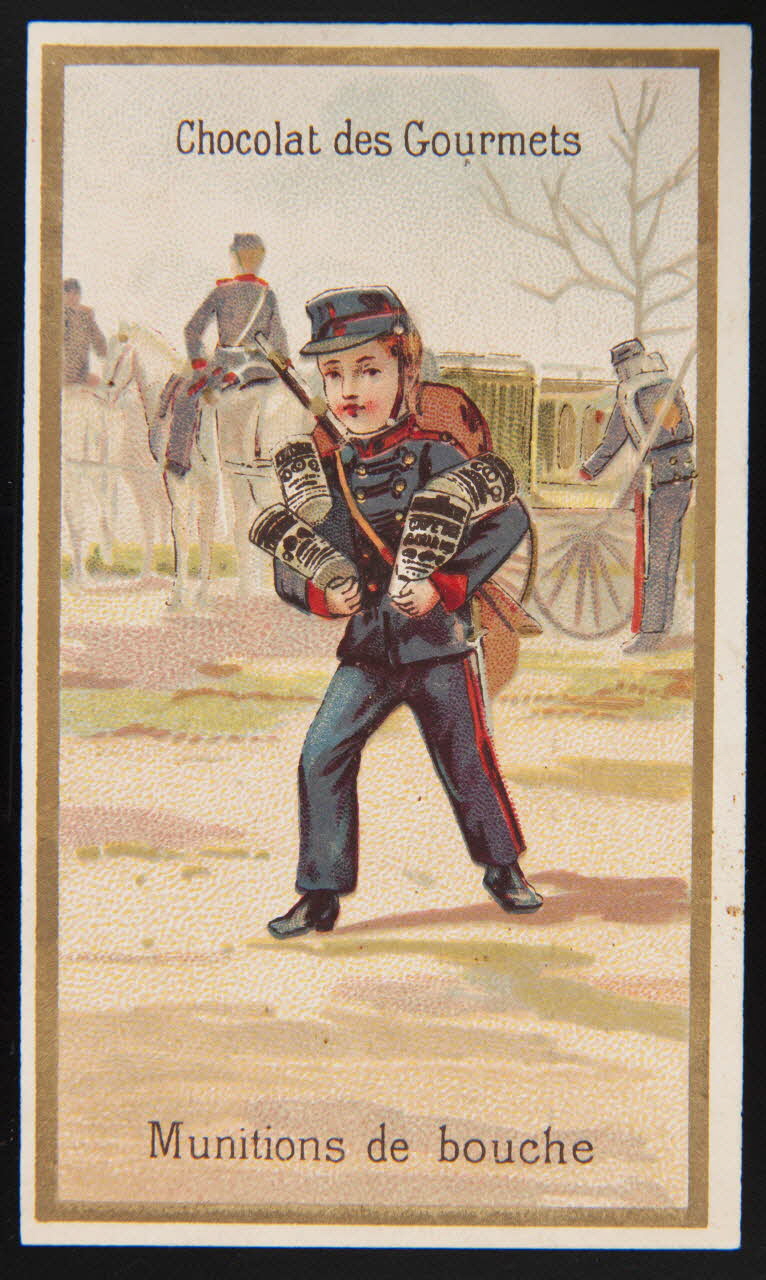 Jehenne ; L. Pacon carte réclame chromo Paris 1886-1889 1995.1.4226.5 Photo